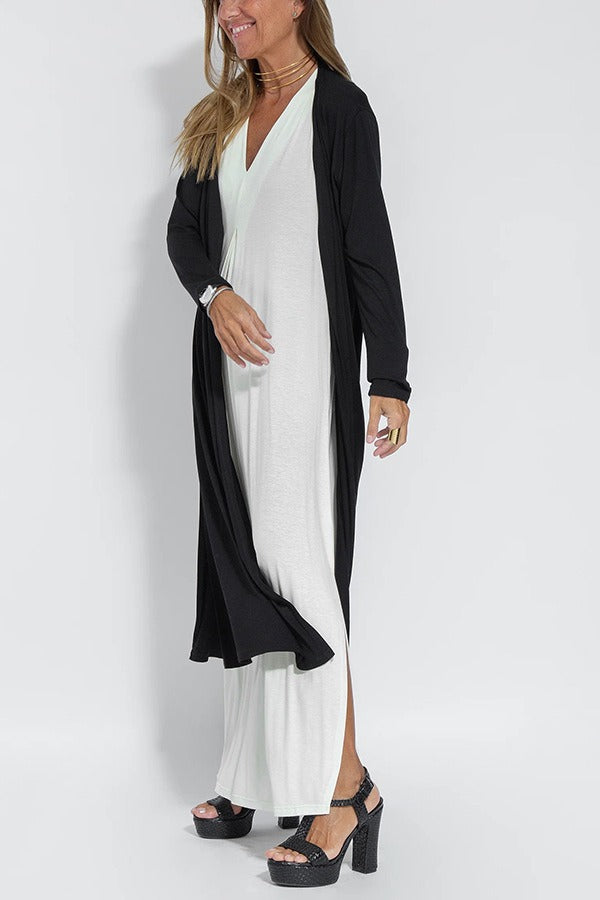 Lyvazza - Elegant long dress + matching cardigan FREE