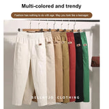 💝Women's Elastic Waist Cotton Pants