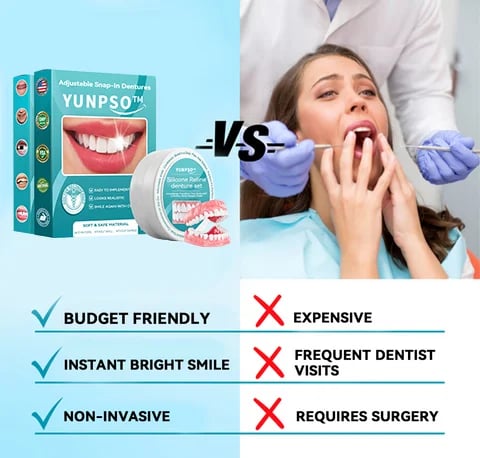 (🔥LAST DAY SALE-49% OFF) YUNPSO™ Denture Silicone Kit🦷