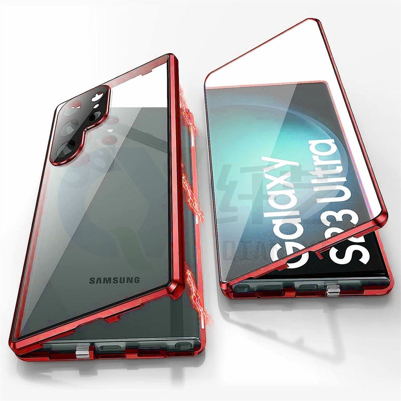 🔥Privacy Protection Technology🔥Magnetic Double Sided Tempered Glass Phone Case