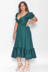 Reversible Ruffle Dress(BUY 2 FREE SHIPPING)