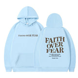 Faith Over Fear Hoodie Sweatshirt