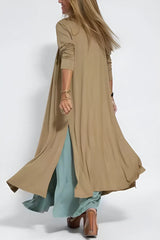 Lyvazza - Elegant long dress + matching cardigan FREE