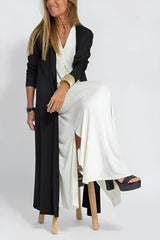 Lyvazza - Elegant long dress + matching cardigan FREE