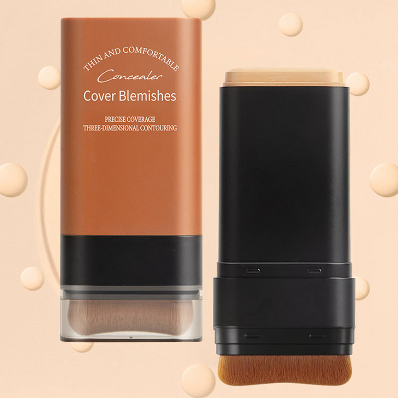 🎉Hot Sale🎉Hydrating Lightweight Foundation Stick with Brush