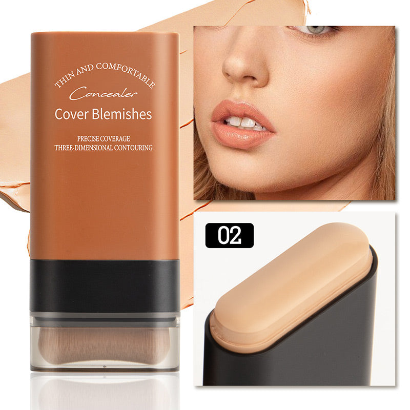 🎉Hot Sale🎉Hydrating Lightweight Foundation Stick with Brush